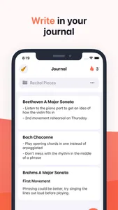 Andante - Practice Journal screenshot 5