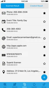 SuperB Scan - QR Code Reader screenshot 3