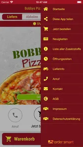 Bobbys Pizza Würzburg screenshot 2