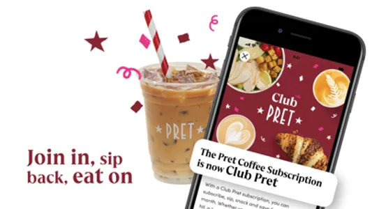 Pret A Manger: Coffee & Food screenshot 1