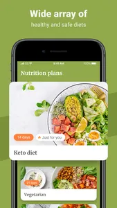 PEP: Diet - Healthy meal plan screenshot 0