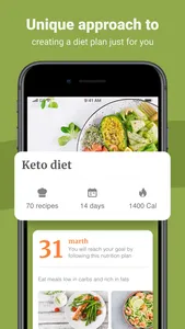 PEP: Diet - Healthy meal plan screenshot 1