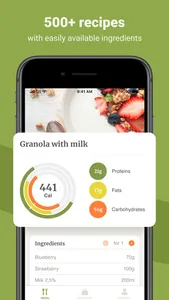 PEP: Diet - Healthy meal plan screenshot 3