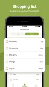 PEP: Diet - Healthy meal plan screenshot 5