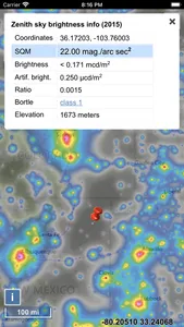 Light Pollution Map screenshot 1