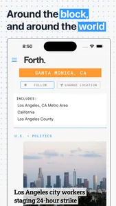 Forth: News Feed for News screenshot 1