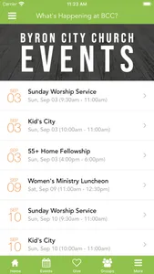 Byron City Church screenshot 2