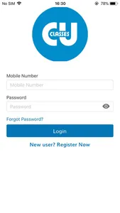CU Classes screenshot 2