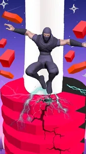 Stack Ninja Jumping Blast Fun screenshot 0