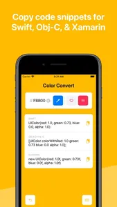 Color Convert: Hex to UIColor screenshot 1