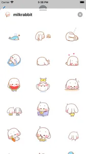 Milk Rabbit - Gif Cute Rabbit screenshot 2