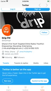 DripFm screenshot 0