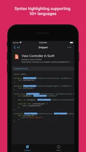 Snippety - Snippets Manager screenshot 2