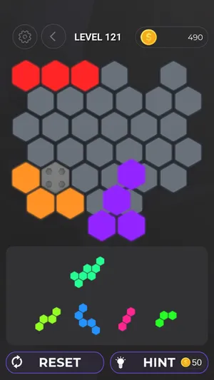 Hex Block - Hexagon Puzzle screenshot 2