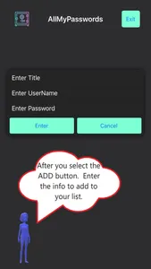 AllMyPasswordsHQ screenshot 4