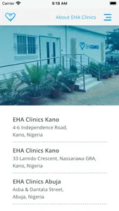 EHA Clinics HealthMate screenshot 6