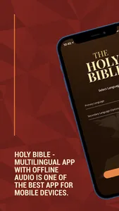 Holy Bible - Multilingual App screenshot 0
