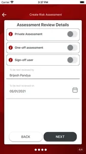 AssessNET Risk Assessments screenshot 5