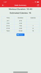 Standup Workouts Timer screenshot 1