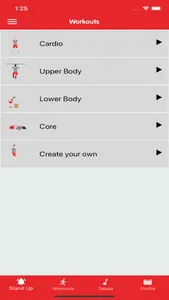 Standup Workouts Timer screenshot 5