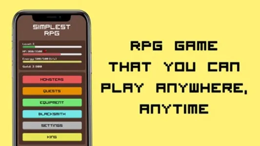 Simplest RPG Game - Text Story screenshot 4