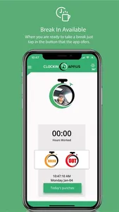 ClockInApp screenshot 2