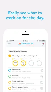 Tailored Fit Coaching screenshot 0