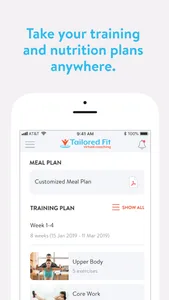 Tailored Fit Coaching screenshot 1