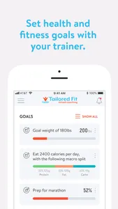 Tailored Fit Coaching screenshot 2