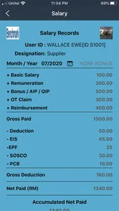 PaySlip_Virox screenshot 1