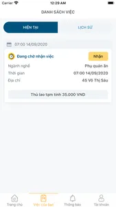 ĐỐI TÁC PHỤ VIỆC NHANH screenshot 2