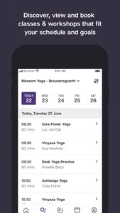 Blossom: Booking App screenshot 1