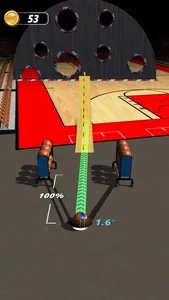 Slingshot Basketball! screenshot 2