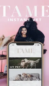 Tame Pet App screenshot 2