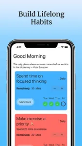 Daily Habit Planner & Tracker screenshot 1