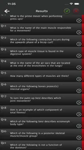 Level 2 Exercise & Fitness Q&A screenshot 3