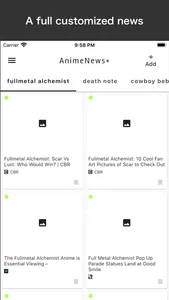 AnimeNews+ screenshot 0