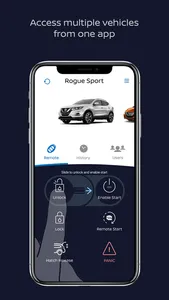 Nissan Virtual Key screenshot 1