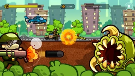 Slayer Worm: Death Monster War screenshot 0