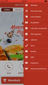 Marco Polo's Pizzeria screenshot 1