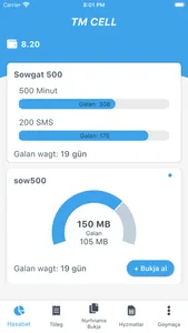 TMCELL Şahsy Otag screenshot 2