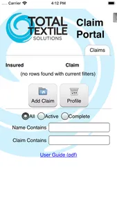 Tromis Adjuster Portal screenshot 1