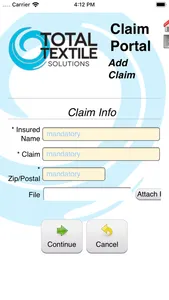 Tromis Adjuster Portal screenshot 2