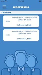 ErgoExpress Motorista screenshot 3