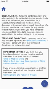 Patients Hospital Safety Guide screenshot 1