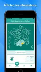 Départements et régions France screenshot 5