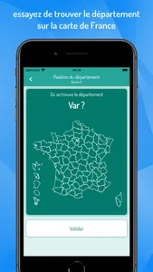 Départements et régions France screenshot 6