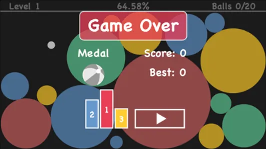 Two Thirds - Ball Filling Game screenshot 3