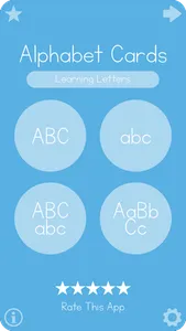 Big Alphabet Cards School screenshot 0