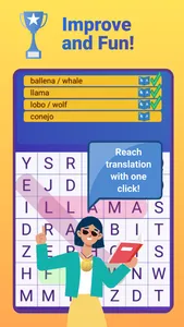 Spanish Word Game - Prof. screenshot 2